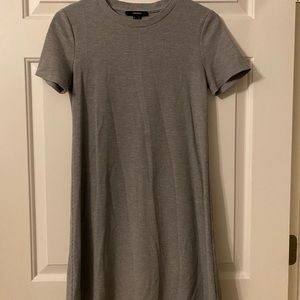 Forever 21 grey midi dress